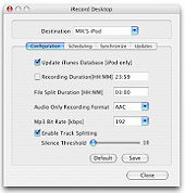 iRecord configurations